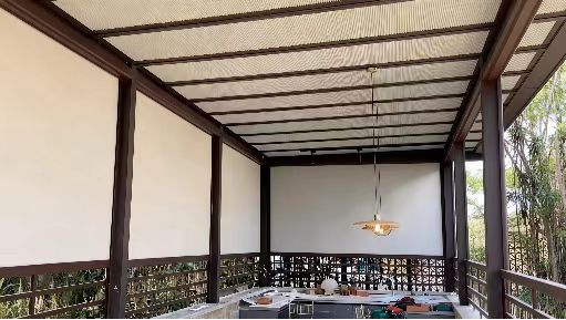 智能蜂巢天棚帘7